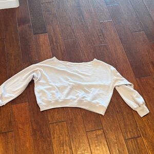 Hollister Light Gray Textured Top